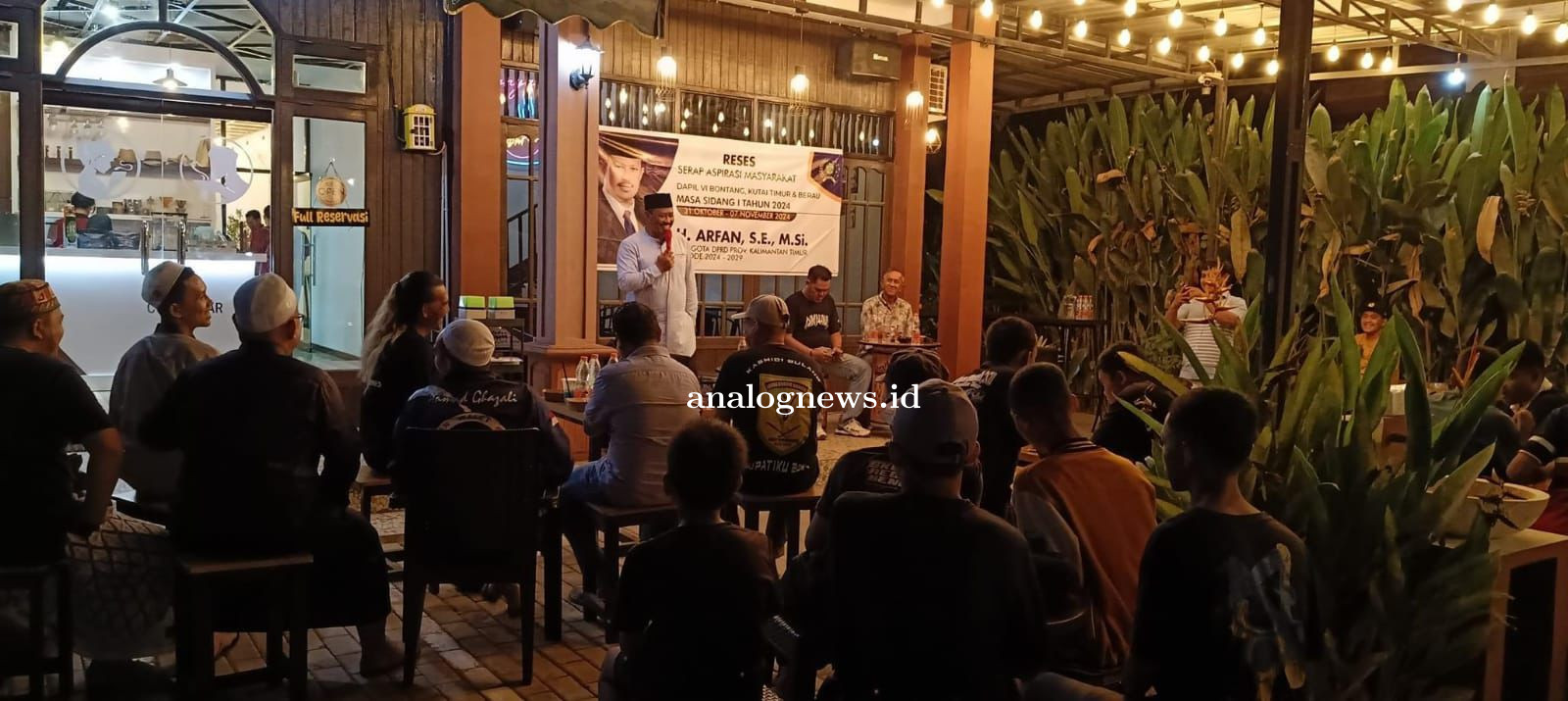 Menggali Potensi Pemuda: Reses Arfan di Bengalon Membawa Harapan Baru