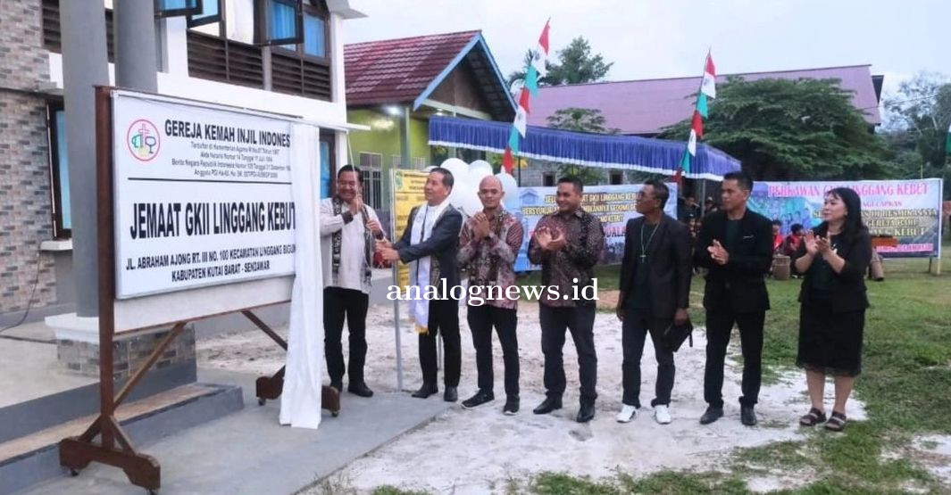 Peresmian GKII Linggang Kebut: Simbol Harmoni dan Spiritualitas di Kutai Barat