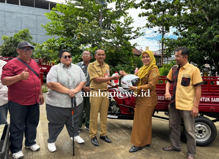 Ananda Emira Moeis Salurkan 26 Motor Sampah untuk Dukung Pengelolaan Lingkungan