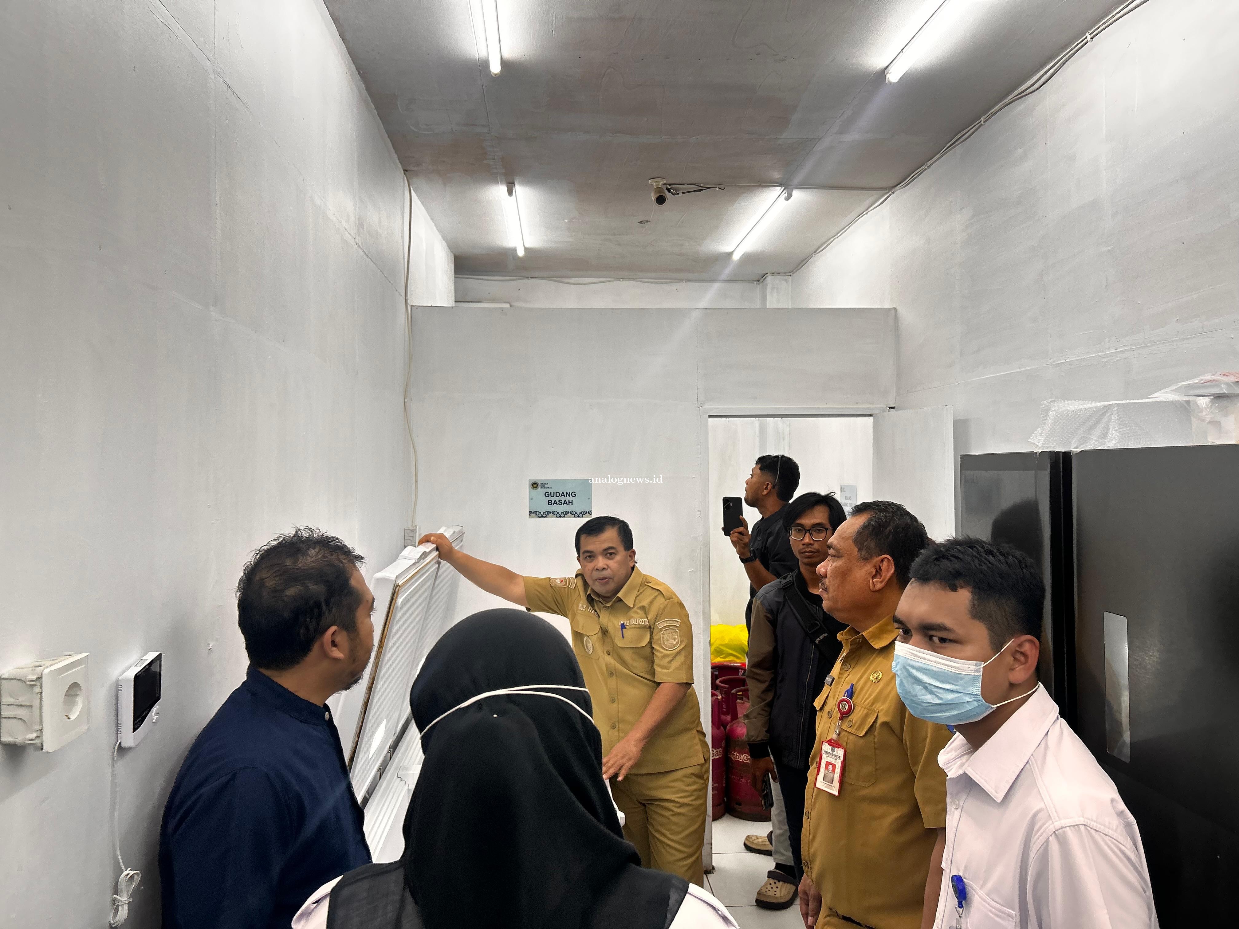 Sidak SPPG Bontang Selatan 5, Agus Haris Minta Kepala Dapur Tak Hanya Andalkan CCTV