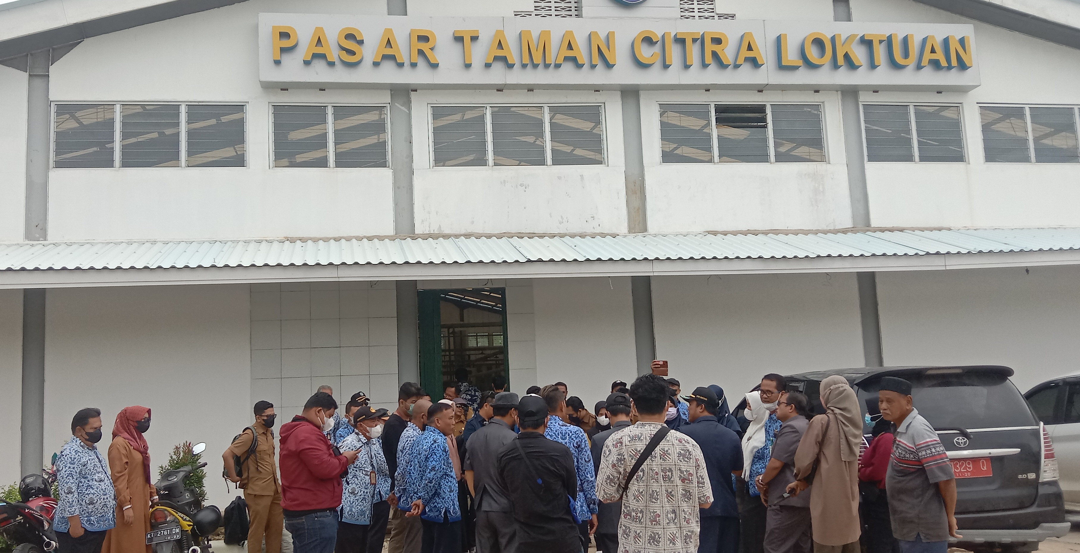 Sidak Pasar Citra Loktuan, DPRD Minta Dibenahi Sebelum Difungsikan